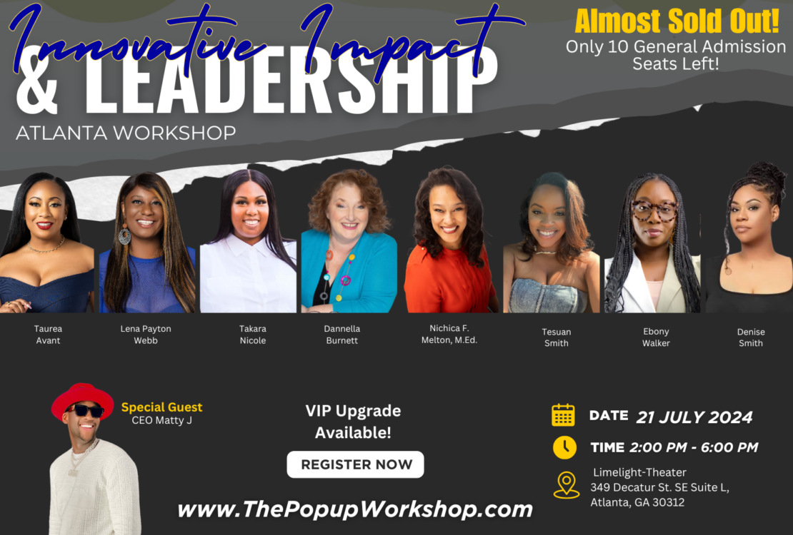 Maximize your potential and create a significant impact at our "Innovative Impact & Leadership Workshop"