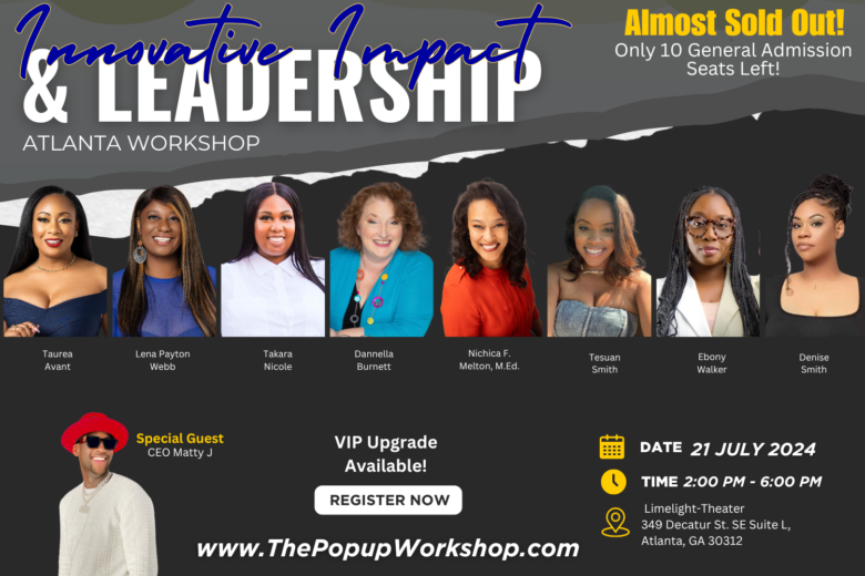 Maximize your potential and create a significant impact at our "Innovative Impact & Leadership Workshop"